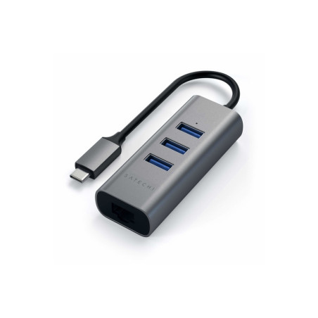HUB DOCK TYPE C TO USB 3.0-ETH.SPAC E GR