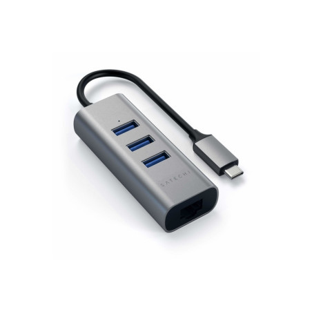 HUB DOCK TYPE C TO USB 3.0-ETH.SPAC E GR