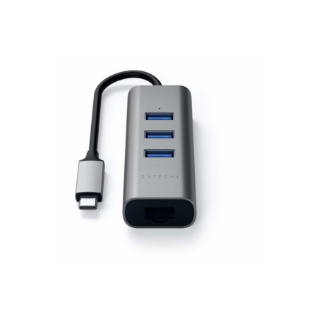 HUB DOCK TYPE C TO USB 3.0-ETH.SPAC E GR