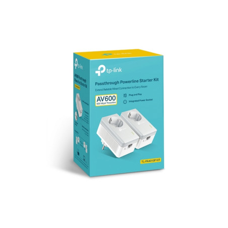POWERLINE AV600 KIT 2PZ 1P FAST ETH ERNE