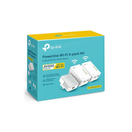 POWERLINE AV600 300 MBPS KIT 3PZ 2PZ TL-