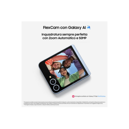 SM SAMSUNG GALAXY Z FLIP 6 12+256GB SILV