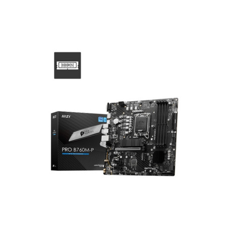 MB MSI PRO B760M-P DDR5 S1700 4D5 2M.2 4