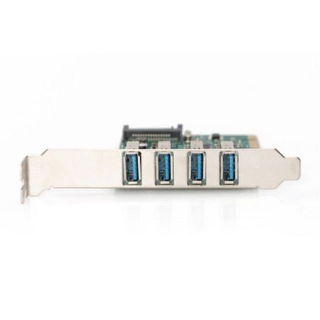 SCHEDA PCI-E USB 3.0 4 PORTE 5BIT/S