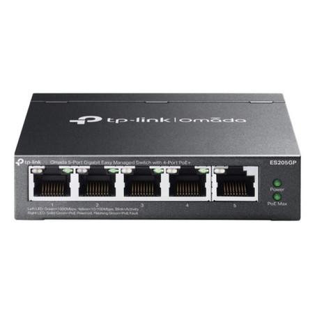 SWITCH OMADA 5-PORTGB EASY MAN 4POE 4XGB