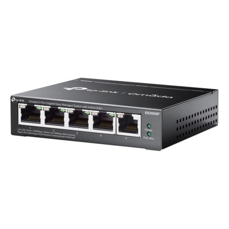SWITCH OMADA 5-PORTGB EASY MAN 4POE 4XGB