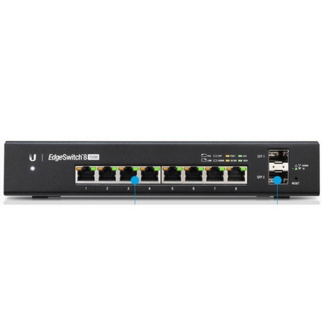 SWITCH 8P POE GIGABIT 2P SFP 150W UBIQUI