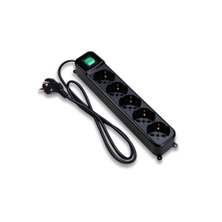 PRESA MULTIPLA TECNOWARE 5 SCHUKO INTERR