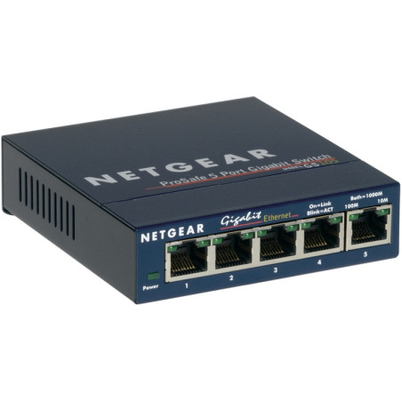 SWITCH 5P GIGABIT ALIMENTATORE ESTE RNO