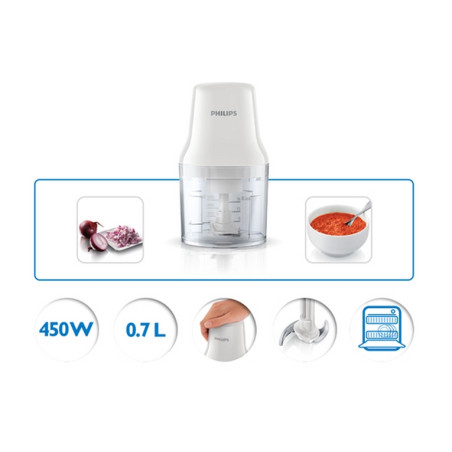 PHILIPS TRITATUTTO 450W 0.7LITRI DAILY C