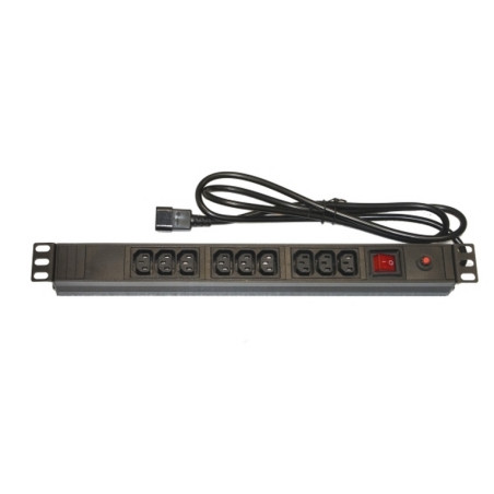 ARMADIO RACK MULTIPRESA 9 PRESE 19 FEMMI