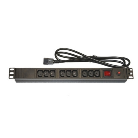 ARMADIO RACK MULTIPRESA 9 PRESE 19 FEMMI