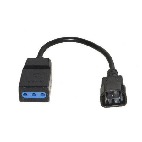 CAVO X UPS IEC C14-10A M/F 0,2MT IEC MAS