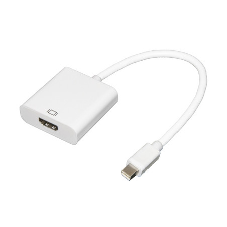 ADATTATORE MINI DP-HDMI M/F CON CAVO 0,1