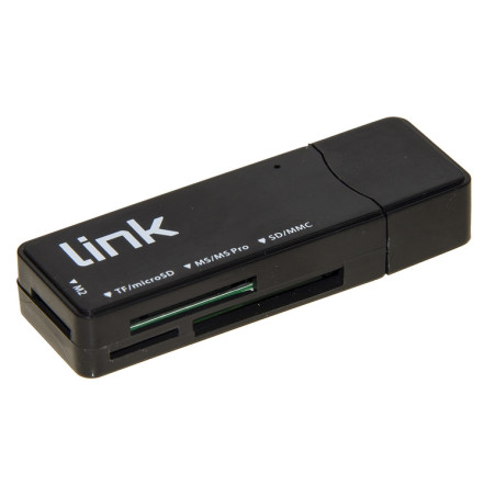 CARD READER ESTERNO USB 3.0 BK LINK MICR