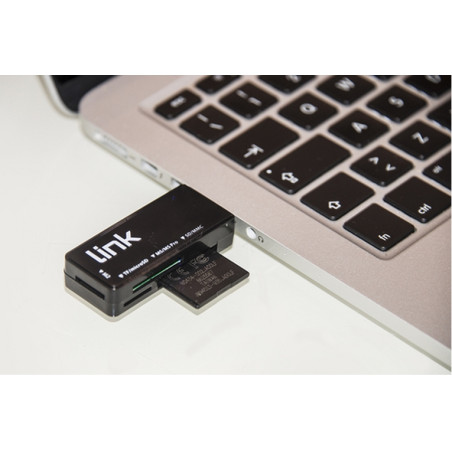 CARD READER ESTERNO USB 3.0 BK LINK MICR