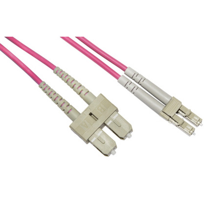 CAVO FIBRA OTTICA 5MT LC/SC MULTIMODALE