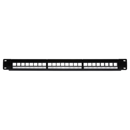 PATCH PANEL 24 PORTE 19 VUOTO COLORE NER