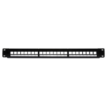PATCH PANEL 24 PORTE 19 VUOTO COLORE NER