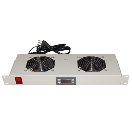 ARMADIO RACK KIT 2 VENTOLE CON DISPLAY A