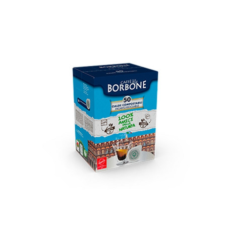 BORBONE BOX CIALDE 44MM MISCELA DEK 50PZ