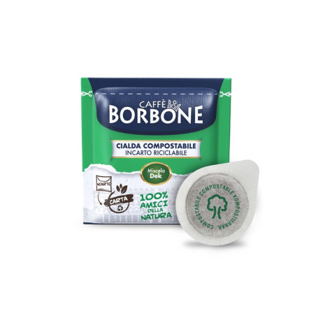 BORBONE BOX CIALDE 44MM MISCELA DEK 50PZ