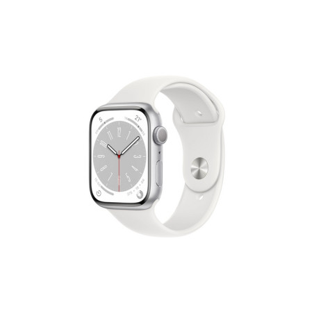 WATCH 8 45MM GPS ARGENTO ALLUMIN. BIANCO