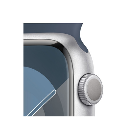 WATCH 9 45MM GPS ALLUMIN. SILVER BLU TEM