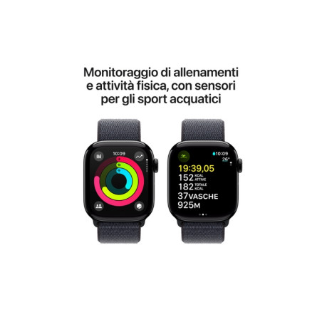 WATCH 10 42MM GPS JET ALLUMIN.NERO NERO