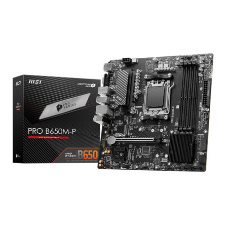 MB MSI PRO B650M-P AM5 4D5 4S3 2M.2 3PCI
