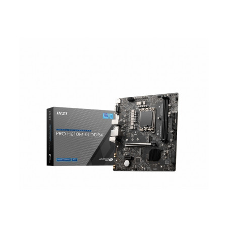 MB MSI PRO H610M-G DDR5 ST1700 MATX 2D5
