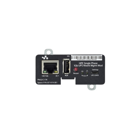 HP ACCESSORI RACK HPE SINGLE PHASE 1GB U