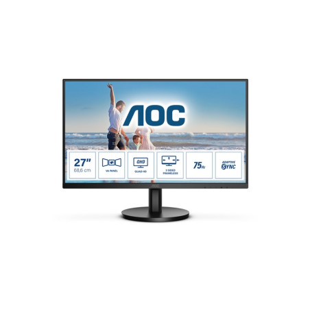 MON 27VA QHD HDMI DP MM  2 X HDMI AOC Q2