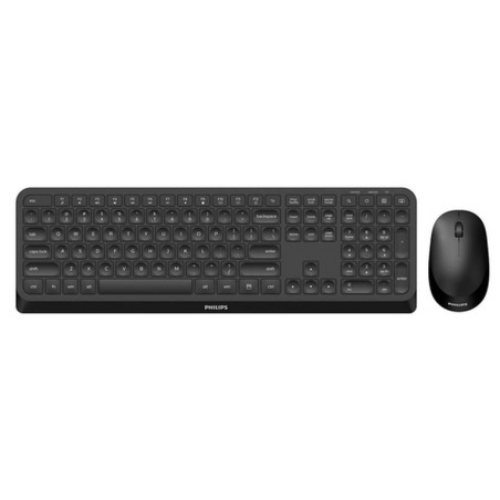 TASTIERA PHILIPS WIFI COMBO + MOUSE RETA