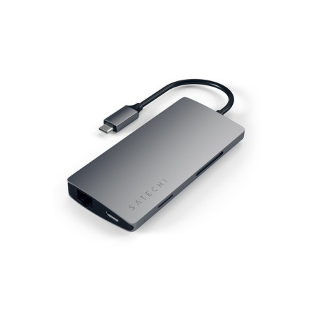 HUB DOCK TYPE C MULTIPORT 4K SPG V2 GIGA