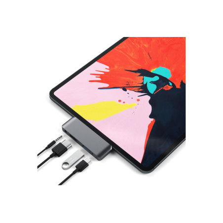HUB DOCK TYPE C MULTIPORT SPACEGREY HDMI