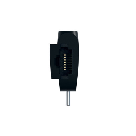 HUB DOCK TYPE C TO GIGABIT SILVER MULTIP