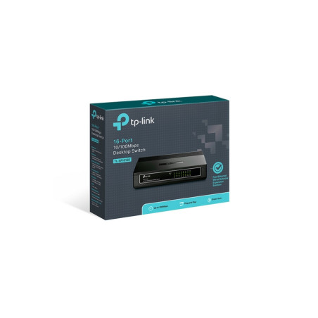 SWITCH 16P 10/100MBPS TP-LINK PLAST IC C