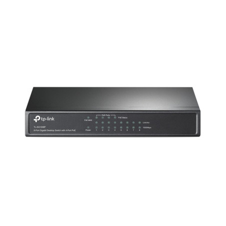 SWITCH 8P GIGABIT DI CUI 4P POE TPL INK