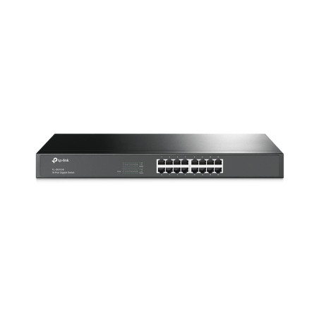 SWITCH 16P GIGABIT RACK MOUNTABLE S TEEL