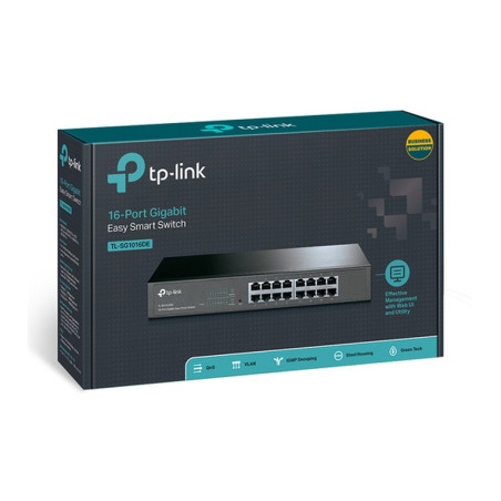 SWITCH 16P GIGABIT EASY MANAGED TPL INK/