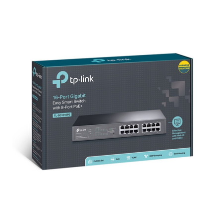 SWITCH 16P GIGABIT DESKTOP/REACKMOU N DI