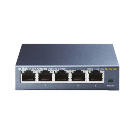 SWITCH 5P GIGABIT METAL CASE TPLINK
