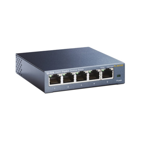 SWITCH 5P GIGABIT METAL CASE TPLINK