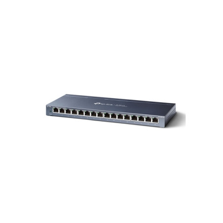 SWITCH 16P GIGABIT RJ45 DESKTOP STEEL CA