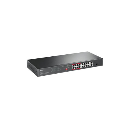 SWITCH 16P RJ45 10/100 POE+ 2P RJ45 GIGA