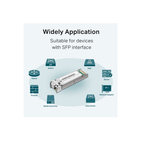 MODULO SFP 1000BASE-BX WDM BI-DIREZIONAL