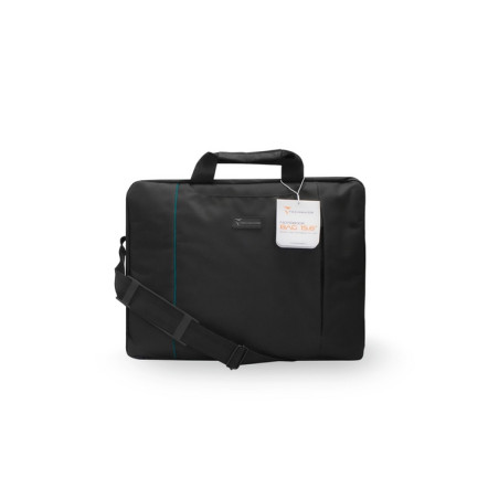 BORSA NB 15,6 NERO CON INSERTO BLU TECHM