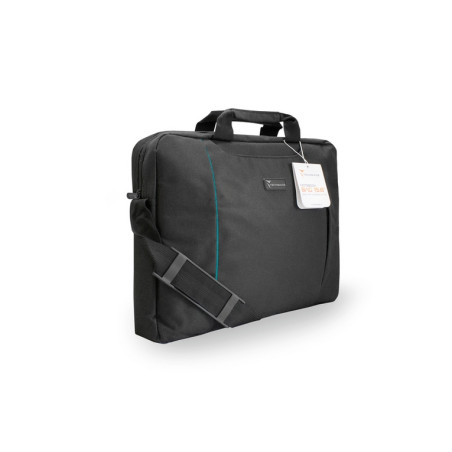 BORSA NB 15,6 NERO CON INSERTO BLU TECHM