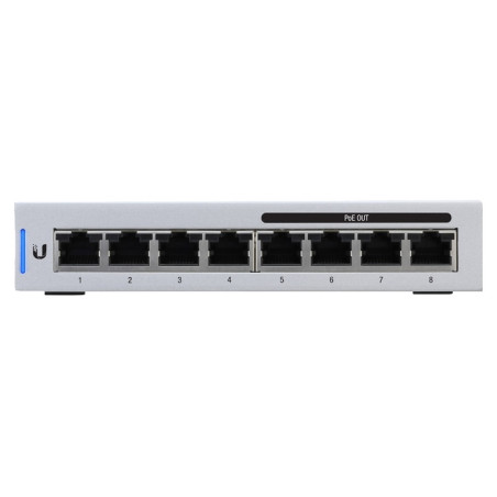 SWITCH 8P GIGABIT DI CUI 4P POE UBI QUIT